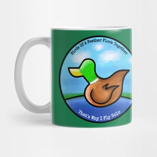 Duck - Flying Solo Mug